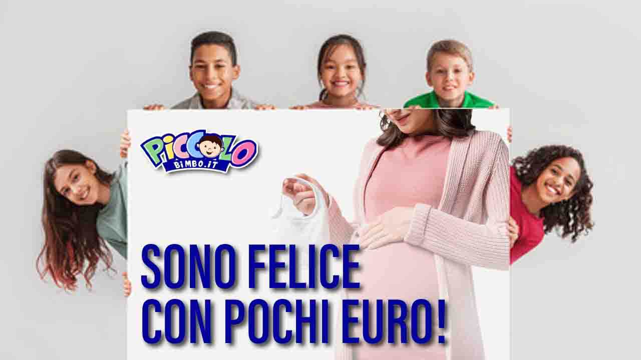 Famiglia numerosa felice