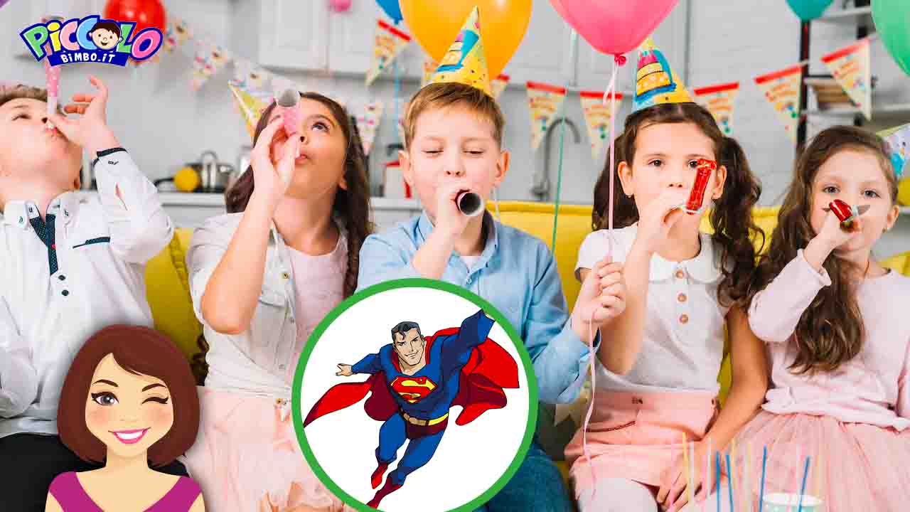 festa a tema supereroi