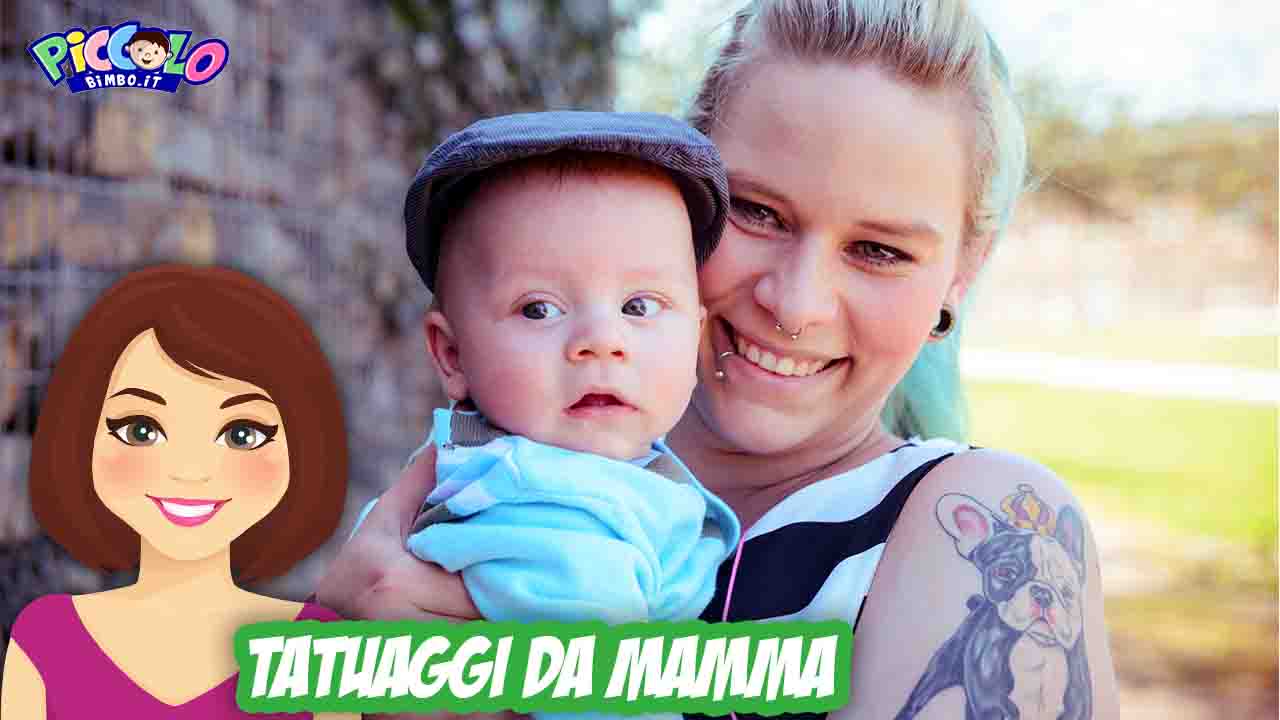 mamma tatuaggio dedicato alla famiglia