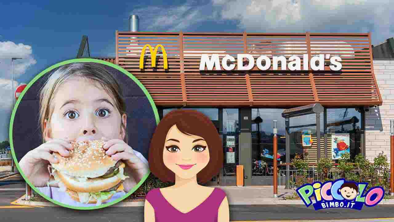 bambini al mc-donald's