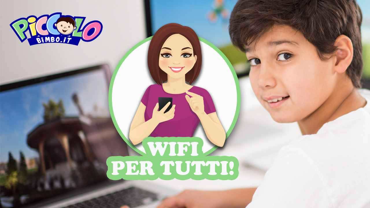 wifi-bambino al computer