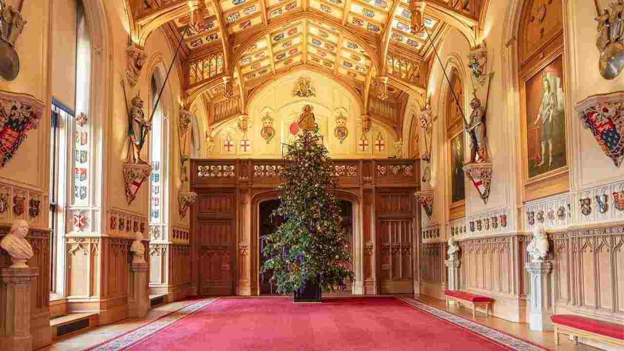 Albero di Natale della famiglia reale inglese