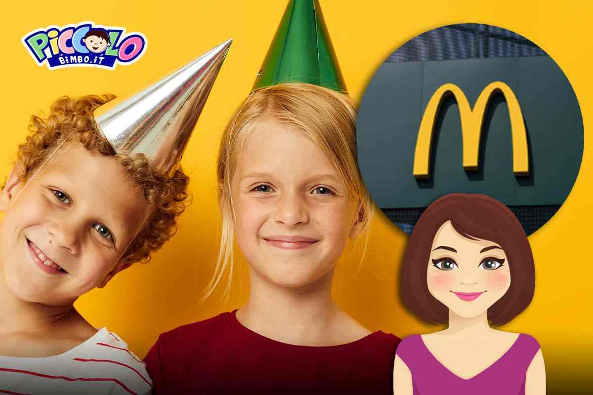 McDonald organizza feste per bambini