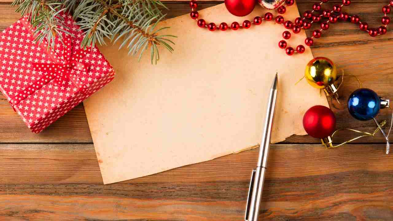 letterina a babbo natale, perché si fa