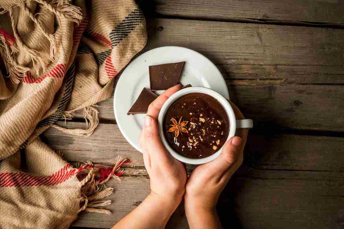 cioccolata calda, come farla densa e cremosa