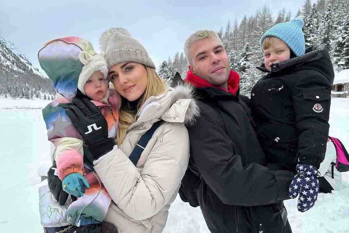 Fedez sulla neve