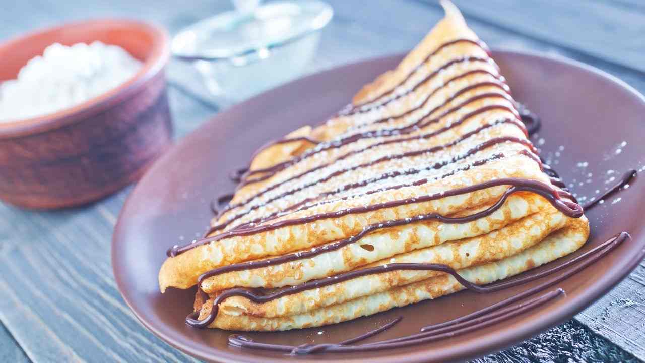 menù settimanale per bambini, pancake