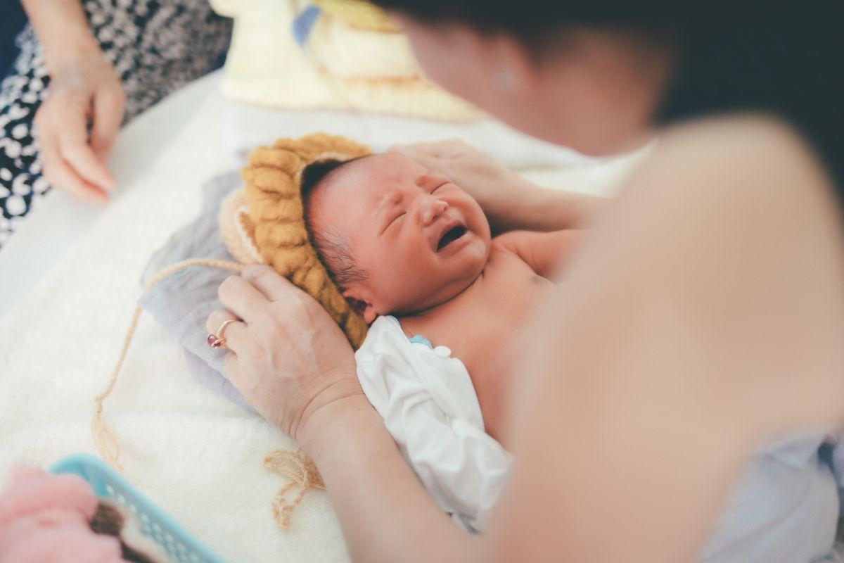 Neo mamma e neonato