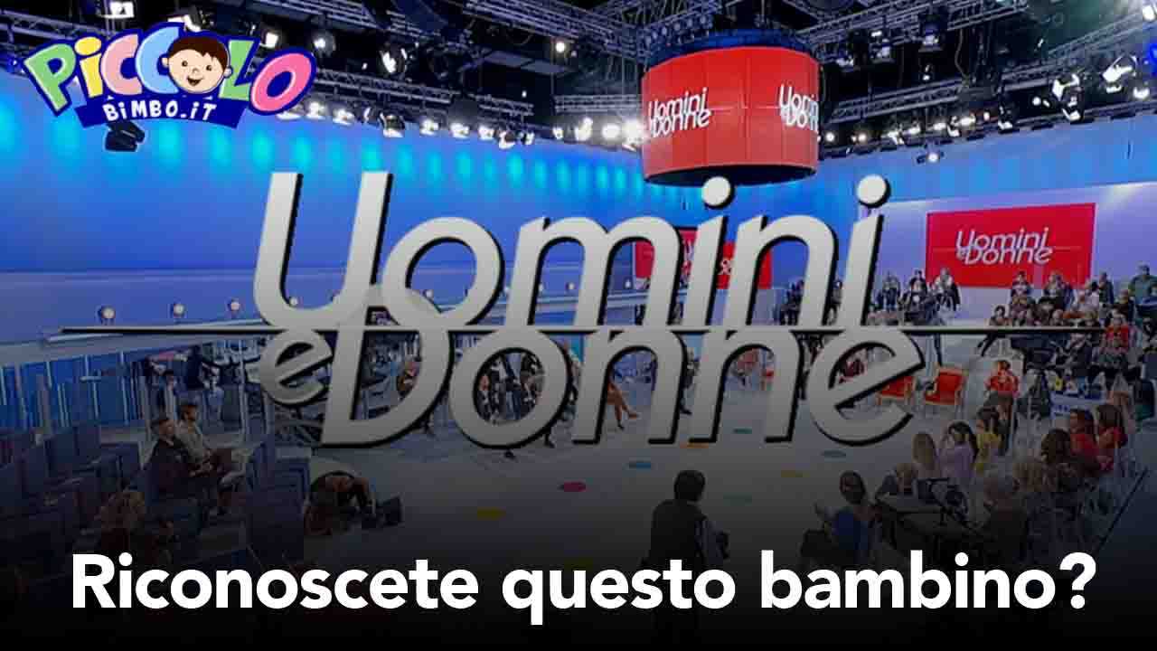 uomini e donne, chi è il bambino nella foto