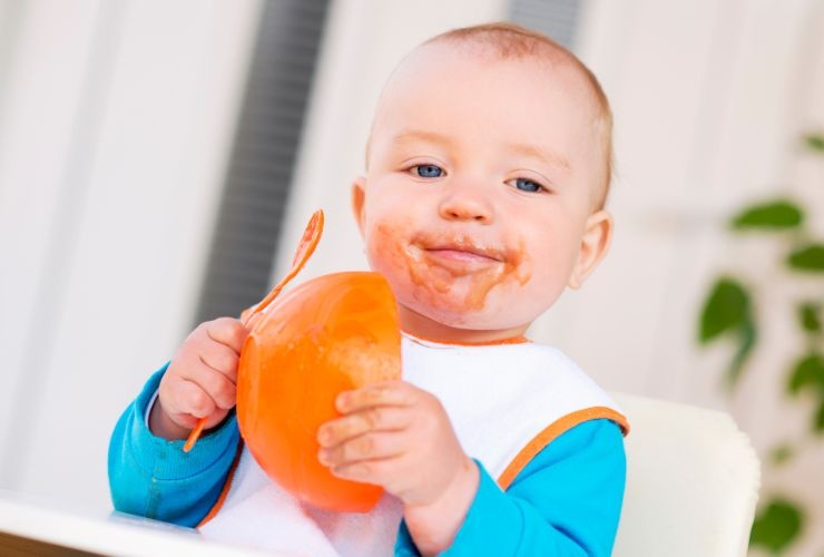 I bambini devono sperimentare con il cibo