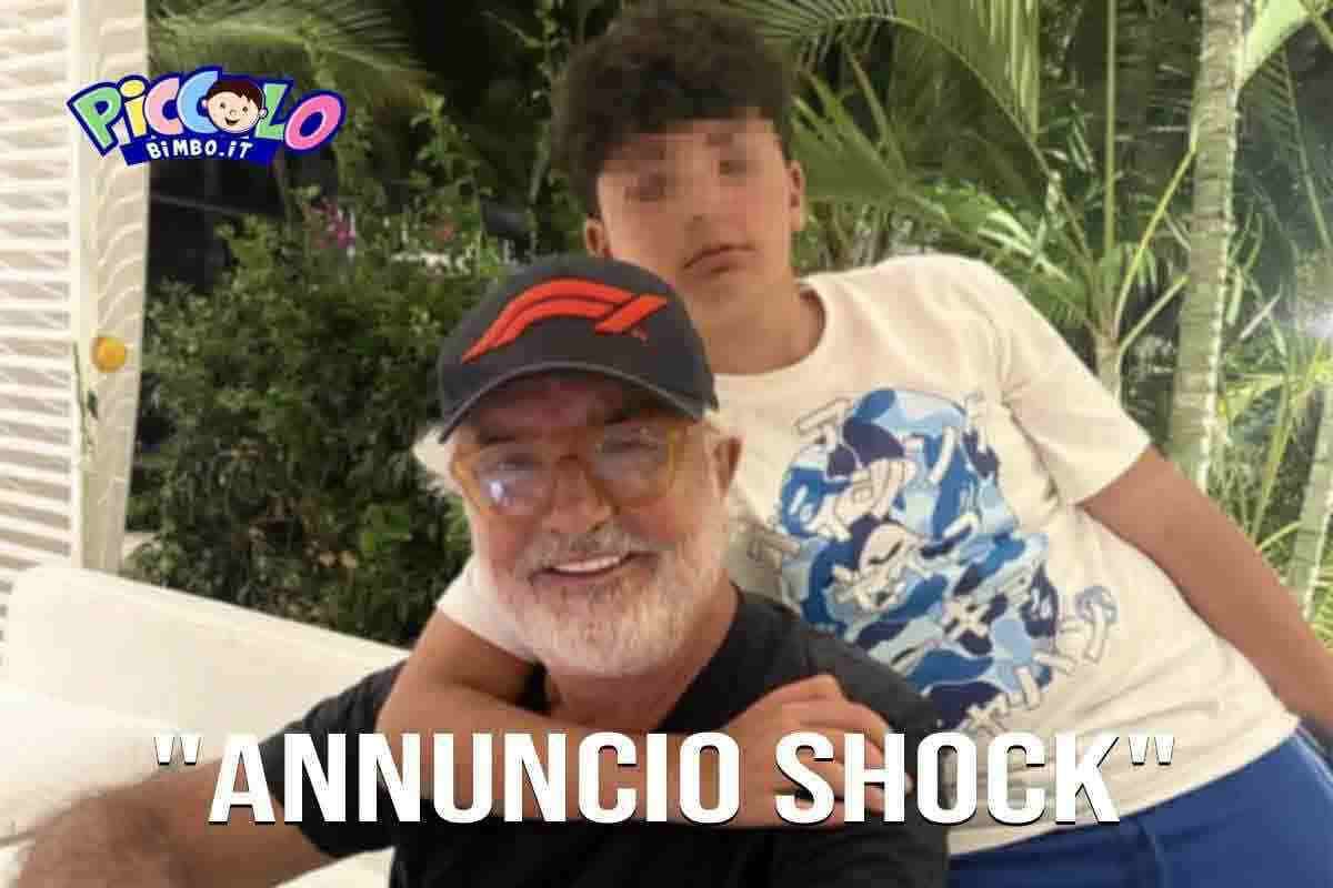 Flavio Briatore, l'annuncio shock sul figlio Falco