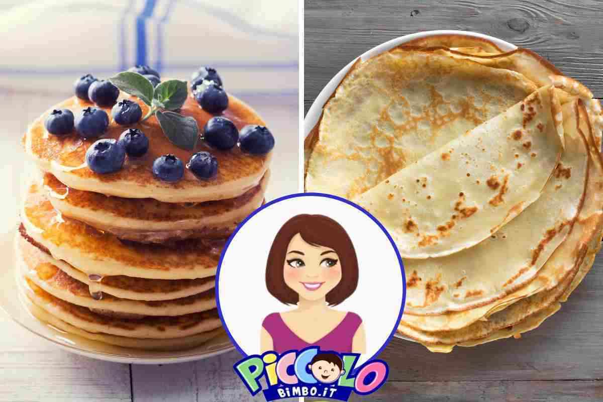 Qual è la differenza tra crepes e pancake?