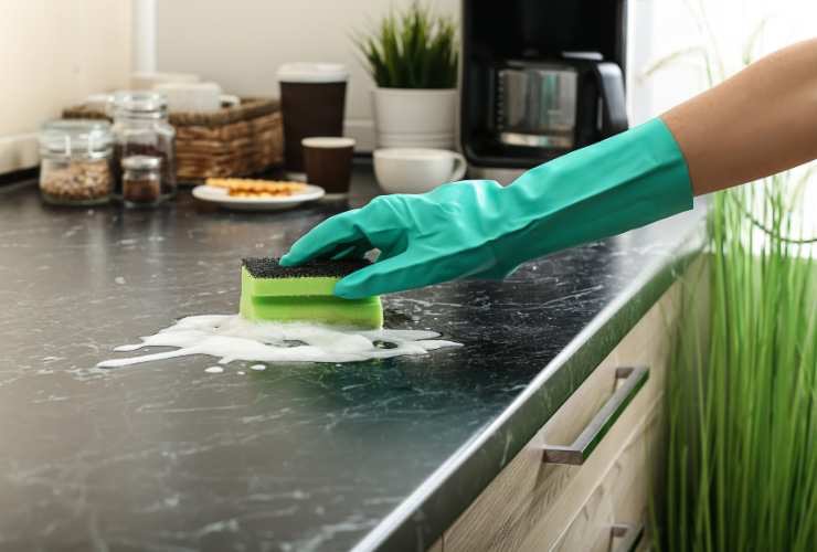pulizie in cucina per togliere cattivi odori