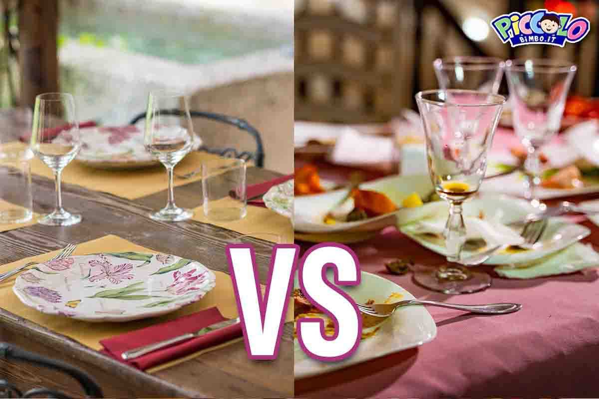 Test: come sparecchi la tavola?